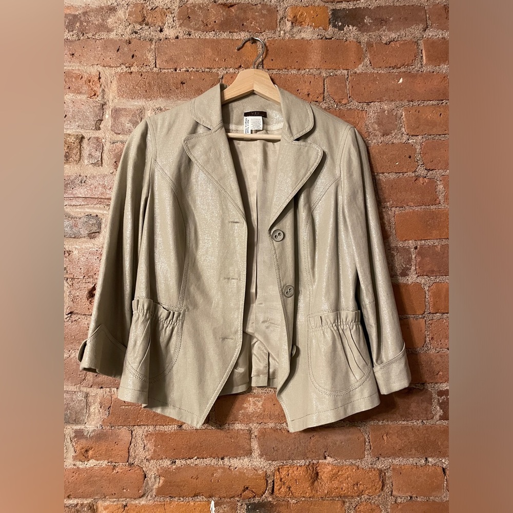Gold blazer